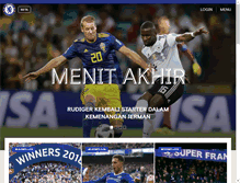 Tablet Screenshot of indo.chelseafc.com