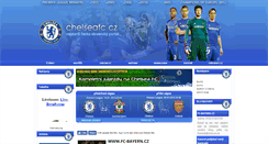 Desktop Screenshot of chelseafc.cz